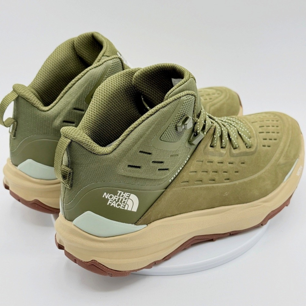 The North Face Womens Vectiv Exploris 2 Mid Futurelight Leather Size 9 Olive - Picture 5 of 11